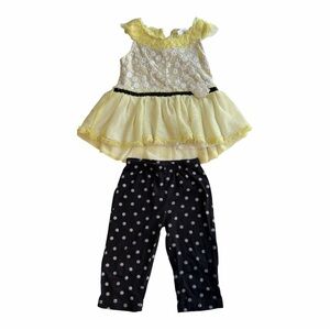 Little Lass 2 Piece Fancy Set (Baby) - Yellow